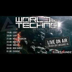 Nil's Adamson@radio Clubsoundz 15.03.19 World of Techno by Genezis