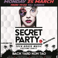 Live @ Secret Party Koh Tao By Pascal ₿