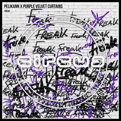 Pelikann X Purple Velvet Curtains - Freak