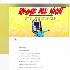 Artist Appreciation Week (Ad)