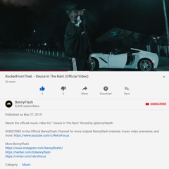 RocketFromThe6 - My Life ( Deuce In The Rarri ) OFFICIAL VIDEO LINK IN DESCRIPTION !