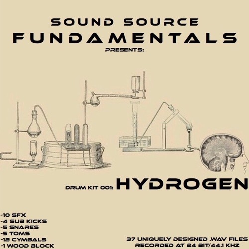 Stream Drum Kit 001 Hydrogen (See description for details) by Sound