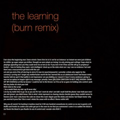 the learning (Mobb Deep - Burn Remix)
