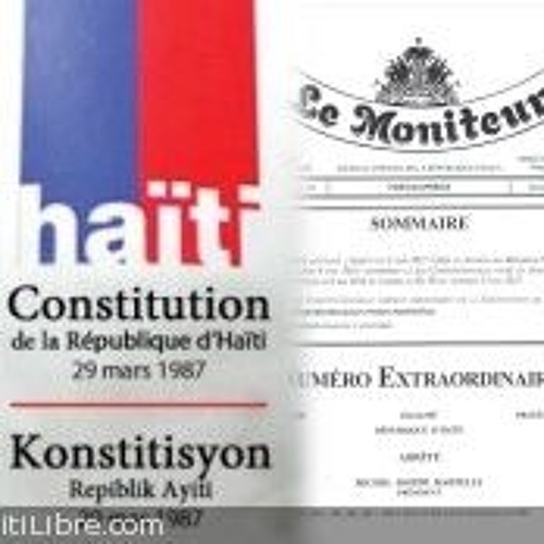Constitution haitienne de 1987 amandee en pdf