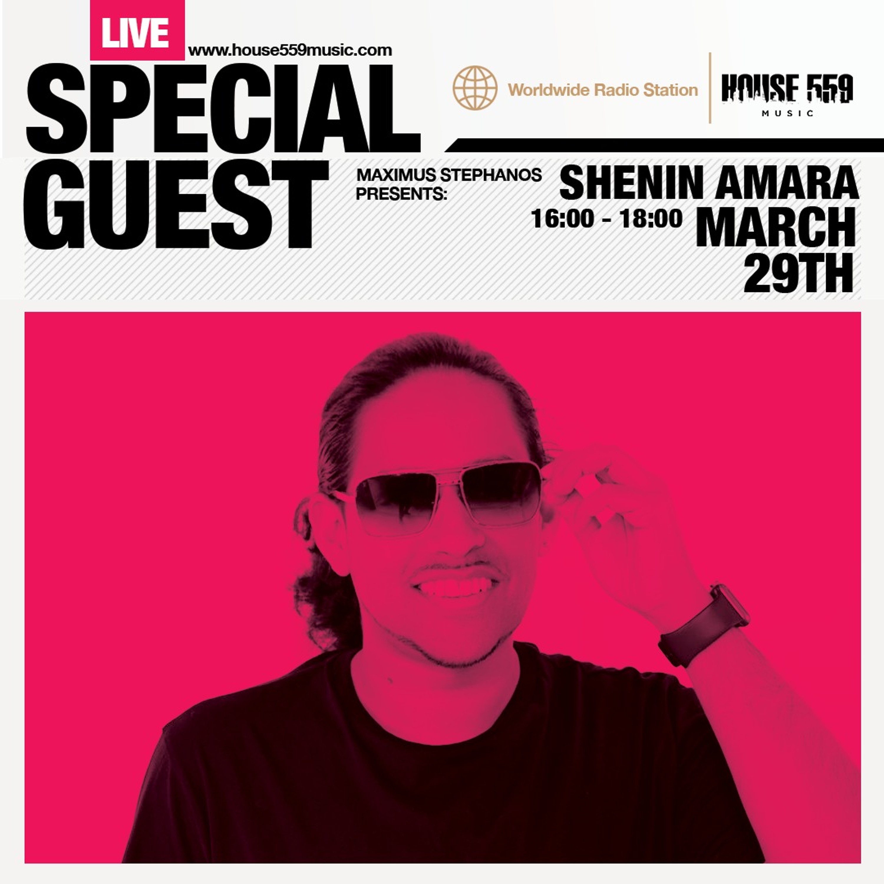 Maximus Stephanos + Shenin Amara - 29/3/19 episode artwork