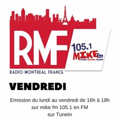 2019-03-29 Vendredi RMF Radio Montreal France