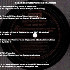 Soundsheet - Arp Omni