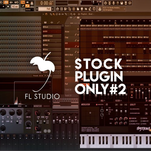 Stock Plugin Challenge #2  | Trap Beat in FL Studio (Free FLP)