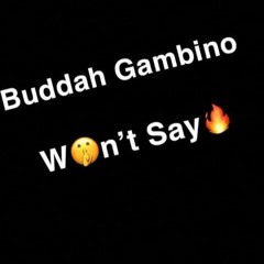 WON'T SAY - BUDDAH GAMBINO