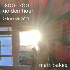 1600-1700 - golden hour