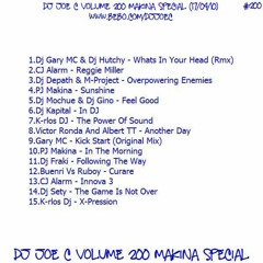 200.Dj Joe Craig - Volume 200 Makina Special (06-04-10)