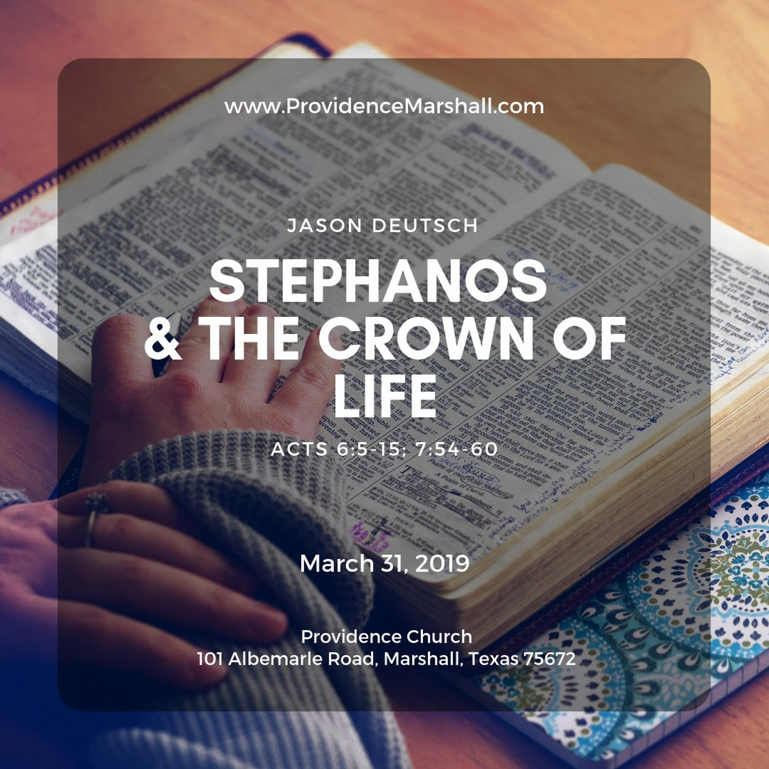 Providence Sermons