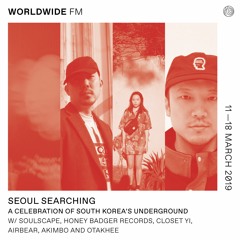 2019.03.13 / Seoul Searching - Airbear on Worldwide-FM