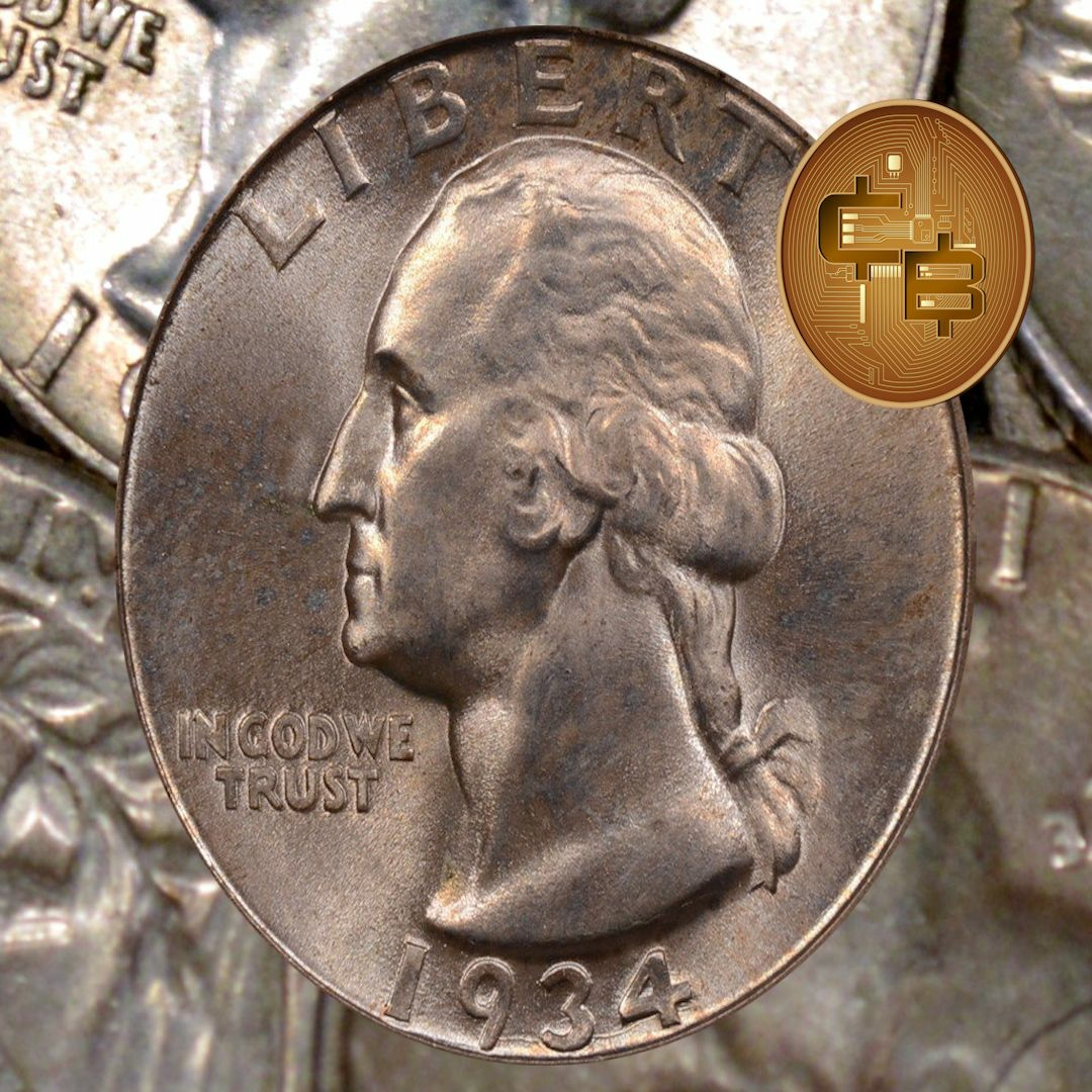 (April Fools) Coin Boys "Coin of the Show" (Washington Quarter) episode artwork