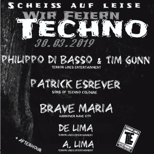 Scheiss auf leise, wir feiern Techno - 30.03.2019 (Live Mix for TLE)