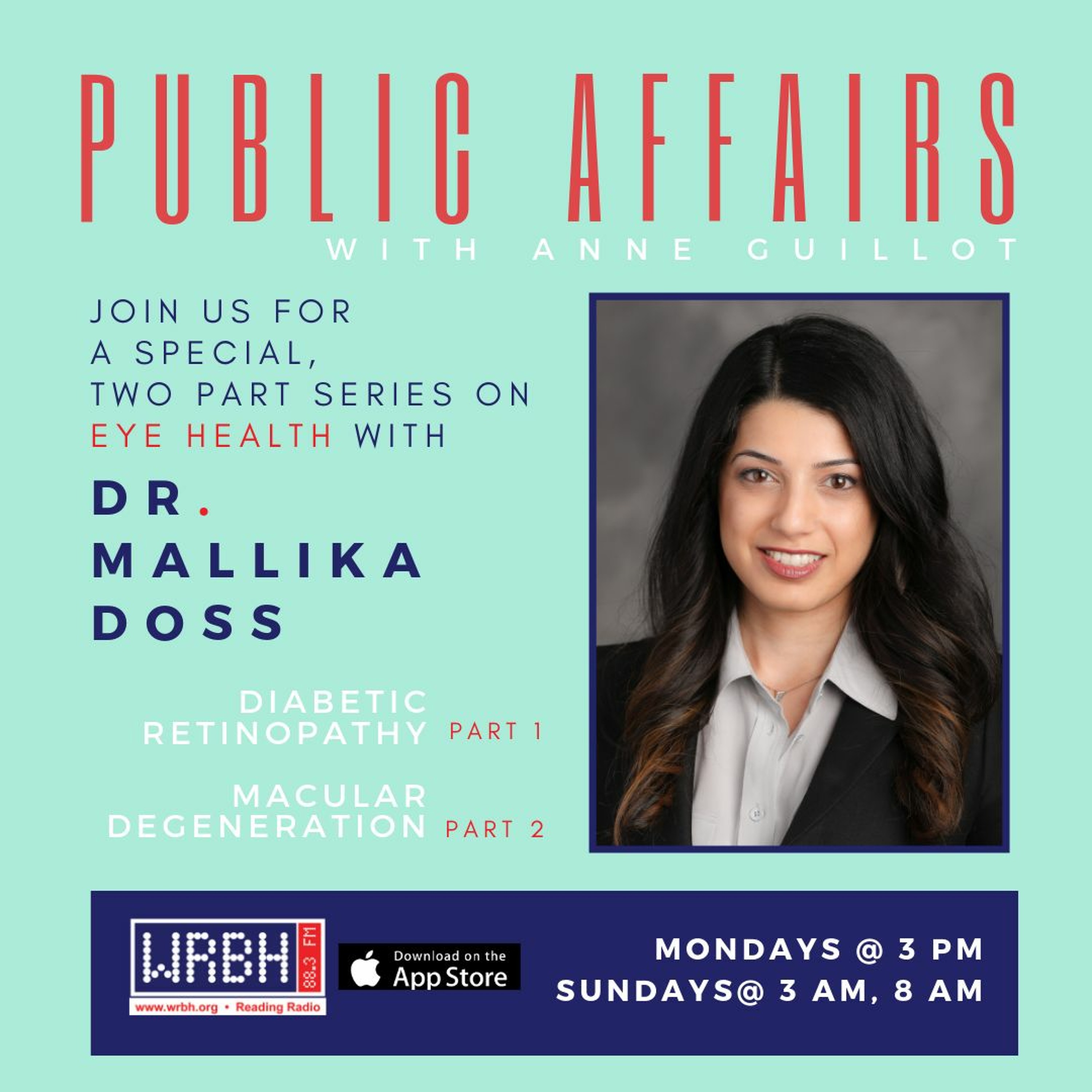 Public Affairs: Dr. Mallika Doss(Pt. 2) episode artwork