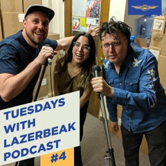 Tuesdays with Lazerbeak Podcast - Episode 4 - The Power of Happy Music with Mark Mallman