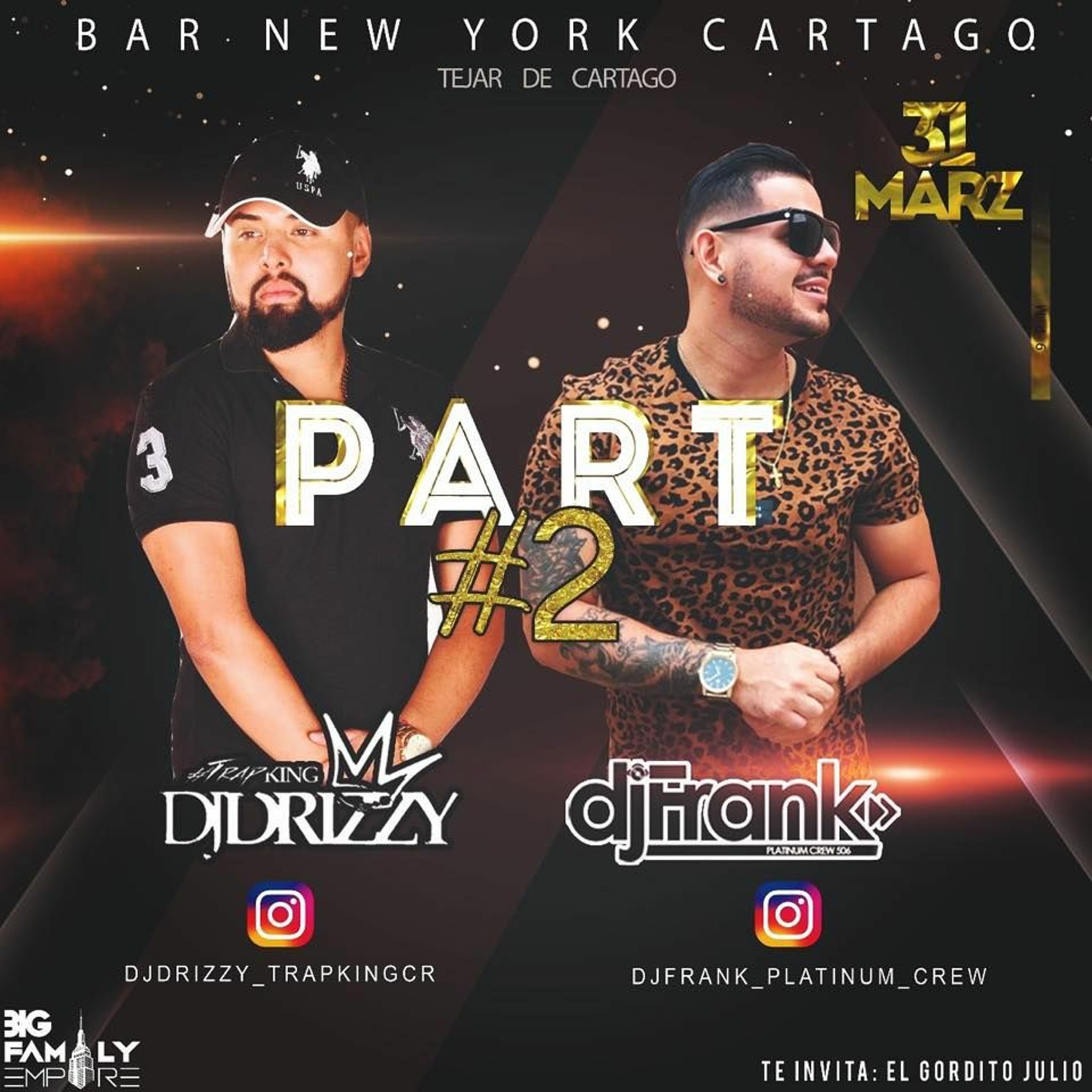 DJ FRANK PLATINUM CREW LIVE AT CARTAGO BAR NEW YORK 2PARTE episode artwork