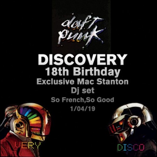 Discovery 18th Celebration-Exclusive Mac Stanton Dj Set Radio Show live
