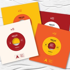 FOUR FLIES 45s