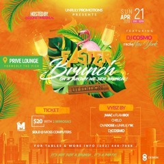 EASTER BRUNCH(LIT EDITION) ROAD MIX 21st/4/2018 @DJONETIMEISREAL @UNRULYBRUNCH