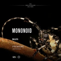 PREMIERE: Mononoid - Ballata (Original Mix) [Anathema]