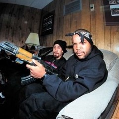 "oh fuck!!!!  It’s ICE CUBE HOLDING A FUCKING A/K 47 ready to fuck up your granny house