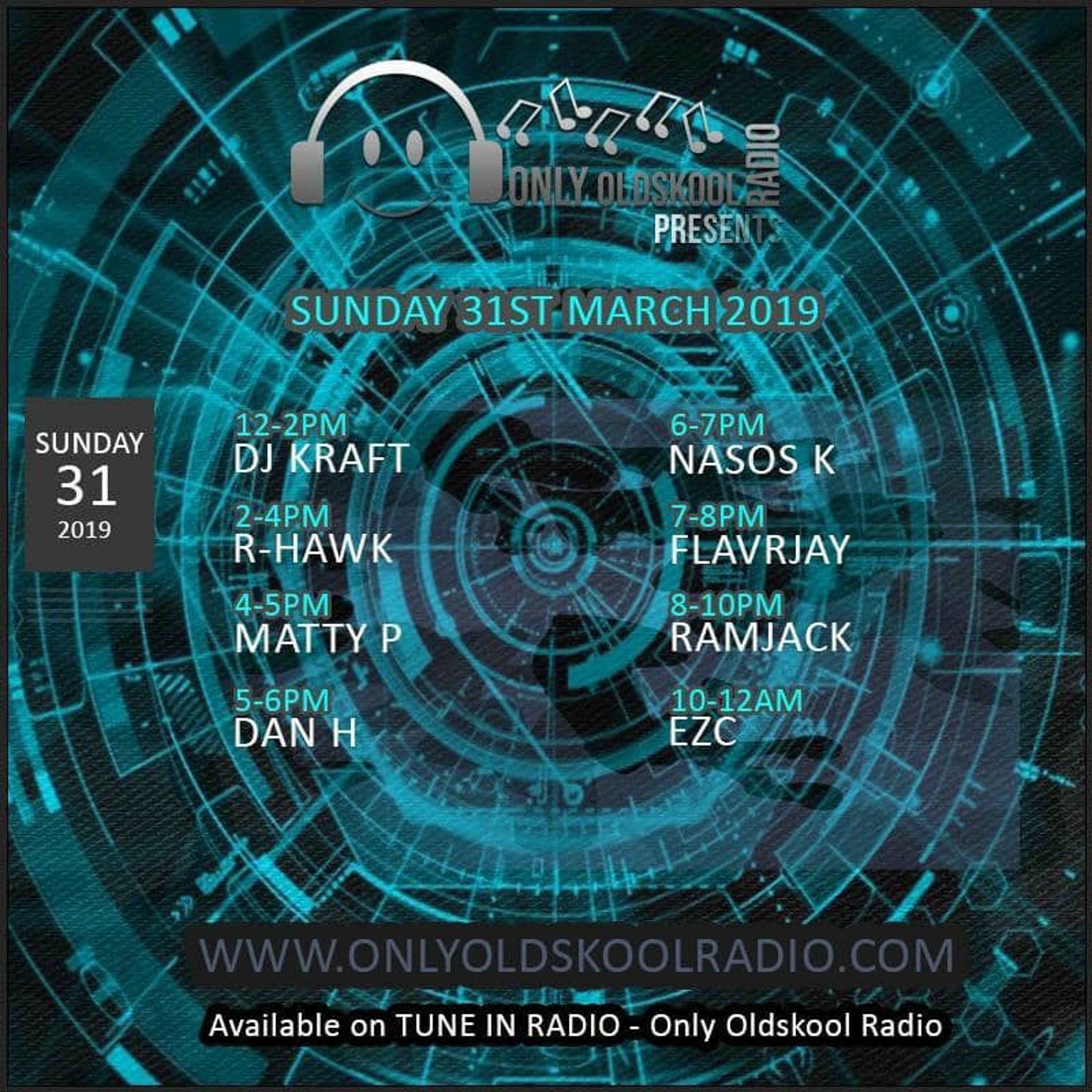 Only Oldskool Radio, Pre 1995 Selection with FLavRjay 31-Mar-19 episode artwork