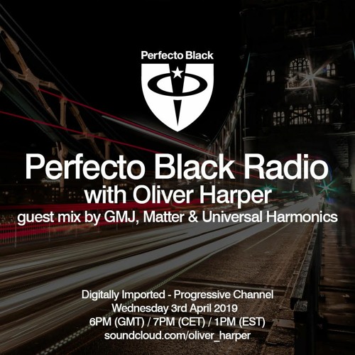 Perfecto Black Radio 053 - GMJ, Matter & Universal Harmonics Guest Mix FREE DOWNLOAD