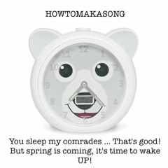 You Sleep My Comrades ... That's Good! But Spring Is Coming, It's Time To Wake Up