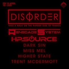 Promo Mix For Disorder (Live)