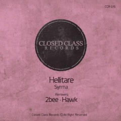 Hellitare - Perception (Original Mix) Closed Class Records