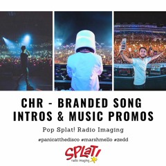 Pop Splat! CHR Branded Song Intros & Music Promos