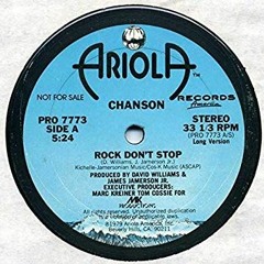 Chanson - Rock Don't Stop ( FunkySounds Edit)