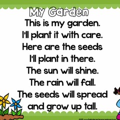 This Is My Garden: 2nd B Children say the poem