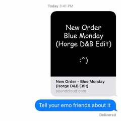 New Order - Blue Monday (Horge D&B Edit)