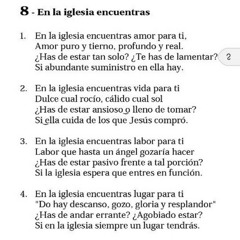 En la iglesia encuentras (In the church of Jesus there is love for you)