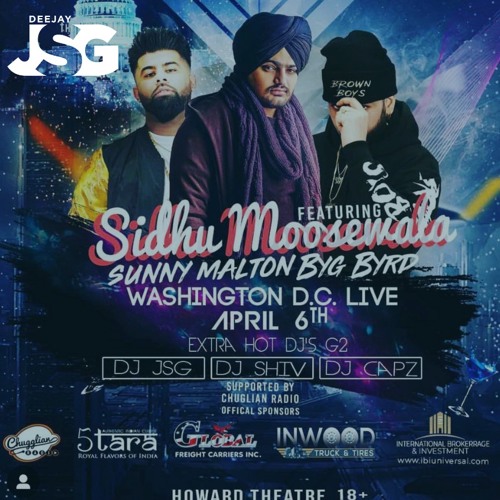 Sidhu Moosewala DC Mashup - Deejay JSG