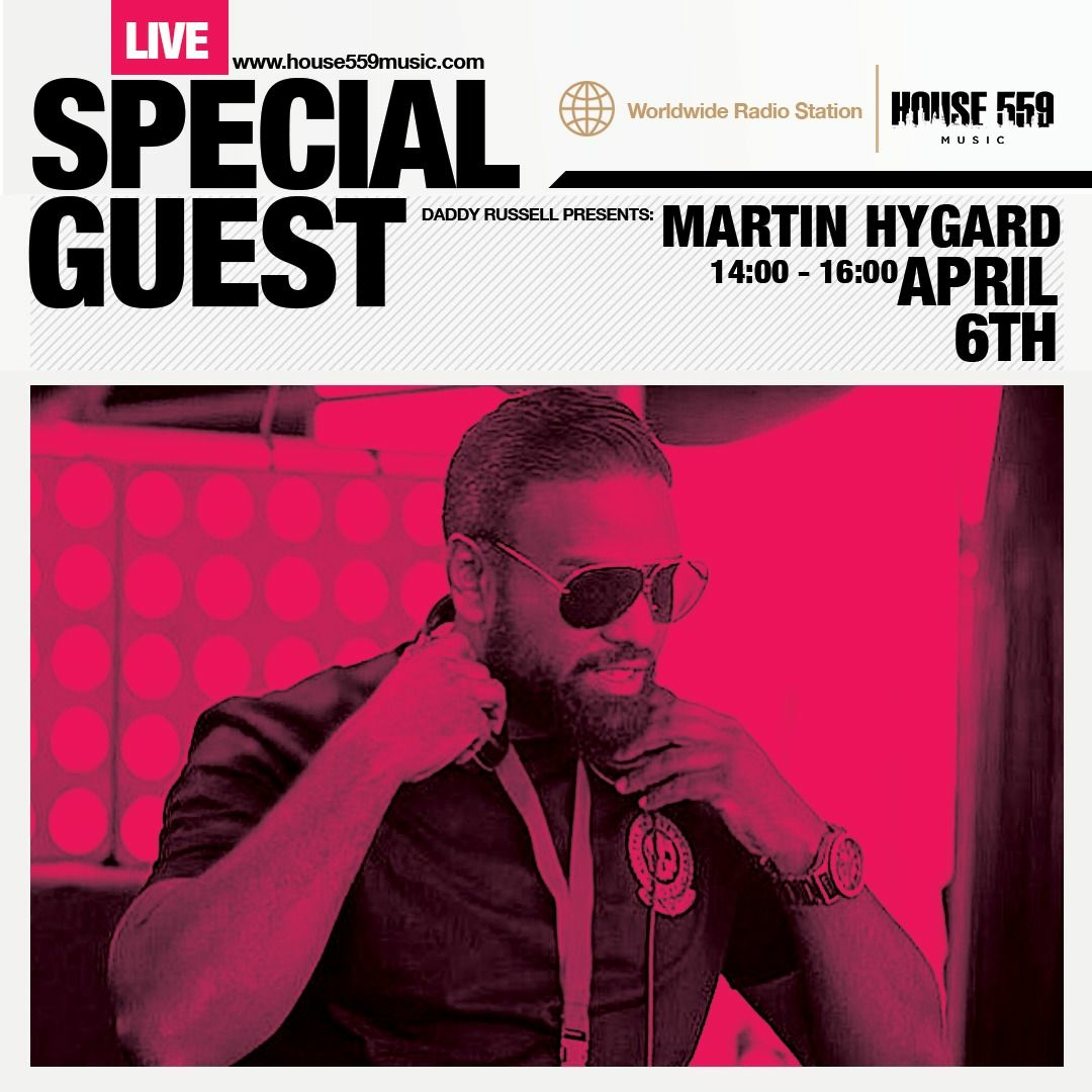Daddy Russell Presents: Martin Hygard - 6/4/2019 episode artwork