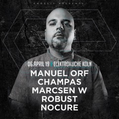 Champas @ Endzeit with: Manuel Orf aka Viper XXL // 06.04.19 // Elektroküche Köln