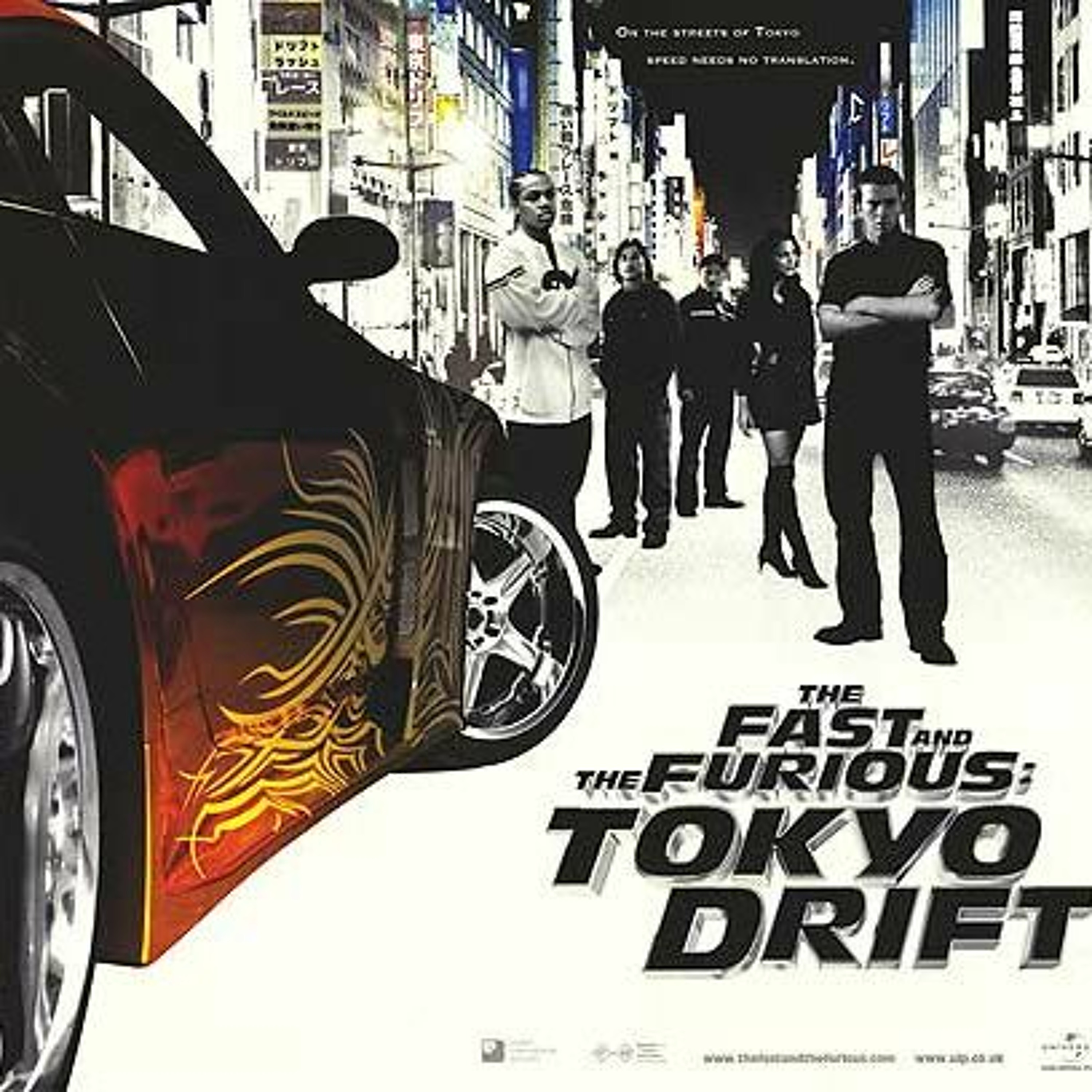 Track tokyo drift. Тройной Форсаж: Токийский дрифт (2006) Постер. Тройной Форсаж Токийский дрифт Постер.