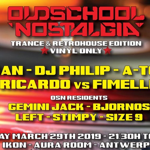 Fimelle vs Ricardo Marques @ OSN Trance & RetroHouse Edition - march 2019