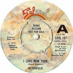 Metropolis-I Love New York vs New York Is My Kind Of Town (Mannix Disko Mashup Edit) FREE DOWNLOAD