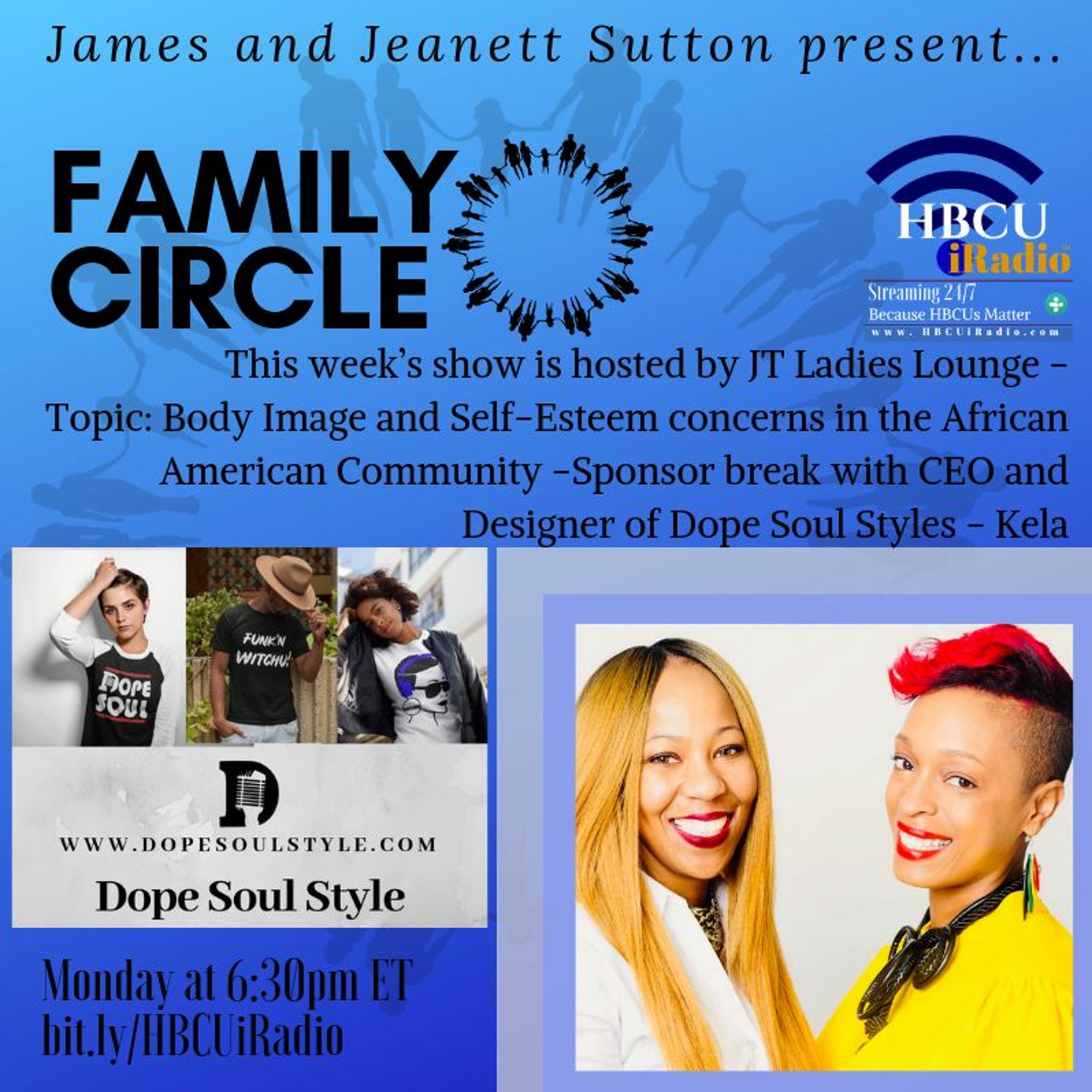 Family CIrcle - Body Image and Self -Esteem with JTs Ladies Lounge episode artwork