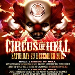 Dark - Project Vs Anakean Ft Mc M - Core @ Circus Of Hell (cherrymoon 29 - 12 - 12)