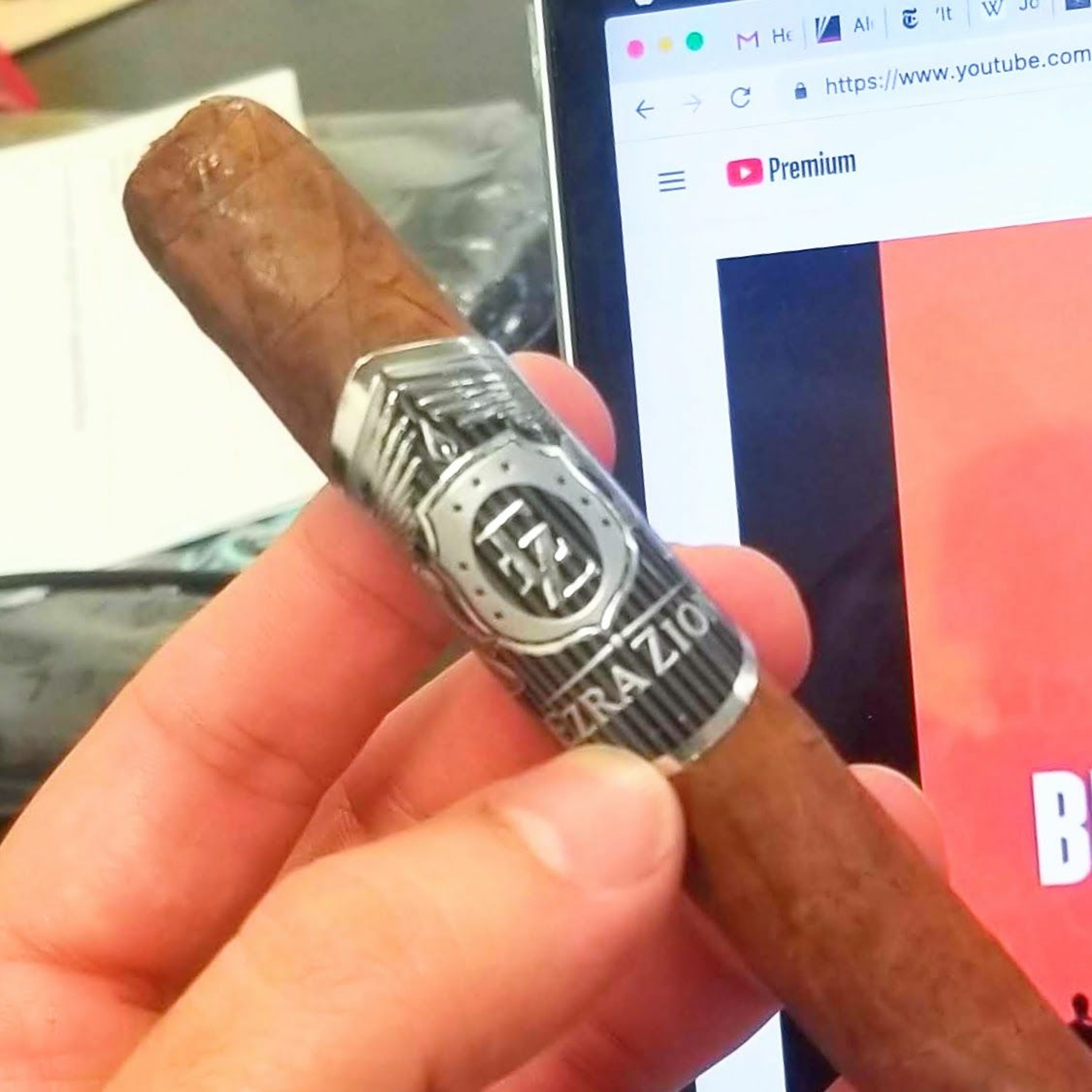 0080 - Smoking some old Ezra Zion cigars, March Madness, The Amparo Experience, Fortnite episode artwork