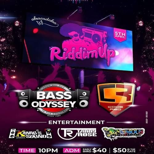 Code Red/ Bass Odyssey 4/19 (Riddim Up) Antigua