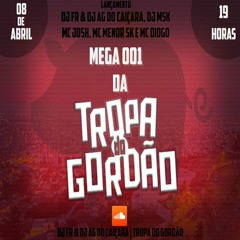 MEGA 001 DA TROPA DO GORDÃO - DJ FR & DJ AG DO CAIÇARA, DJ MSK ( MCs JOSH, MENOR SK & DIOGO )