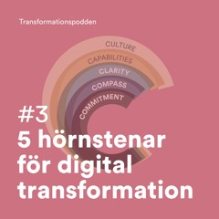 #3 Fem hörnstenar för digital transformation
