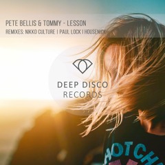 Pete Bellis & Tommy - Lesson (Original Mix)